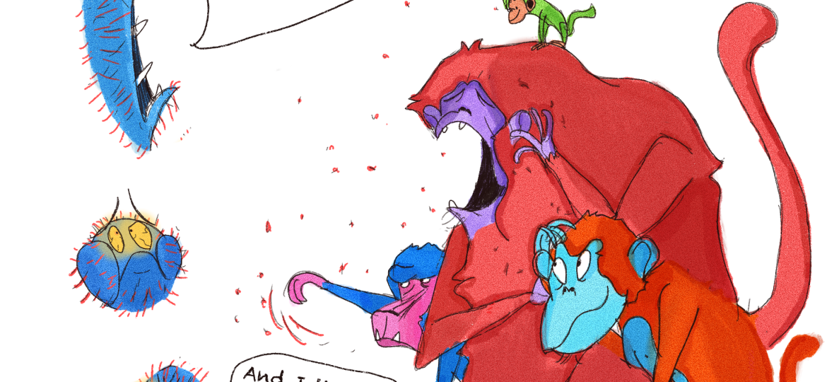 Copy of Monkey Pox illustration_Cartoon (White Back)